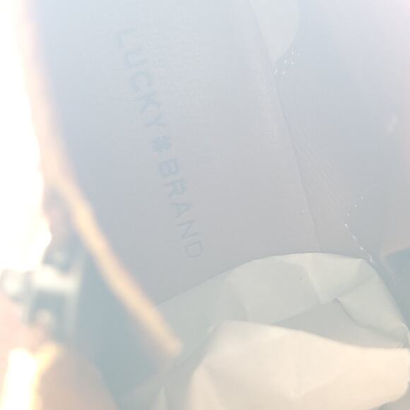 Lucky Brand Basel Reishi Snake Print Leather Booties brown women's size 9.5 - Picture 10 of 10